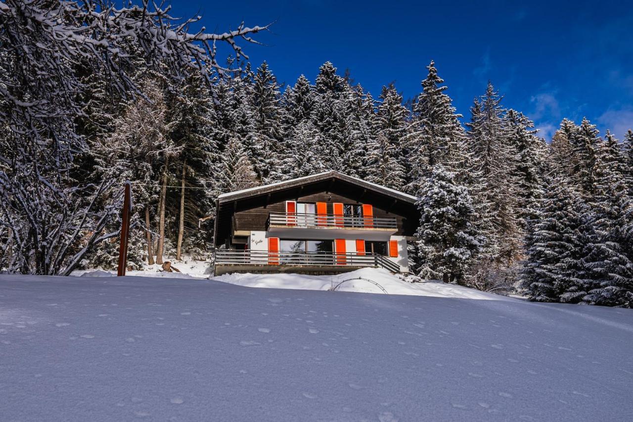 Arbaz Chalet Familial Les Girolles Aux Portes D'Anzere מראה חיצוני תמונה
